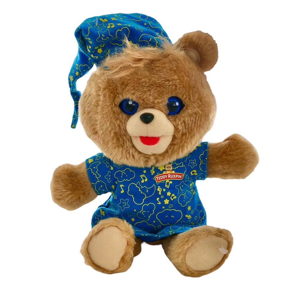 Teddy Ruxpin Hug n Sing Lullaby Bedtime Pajamas Talking Singing Plush Bear 2018